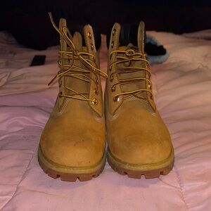 Timberland Tan Leather Boots